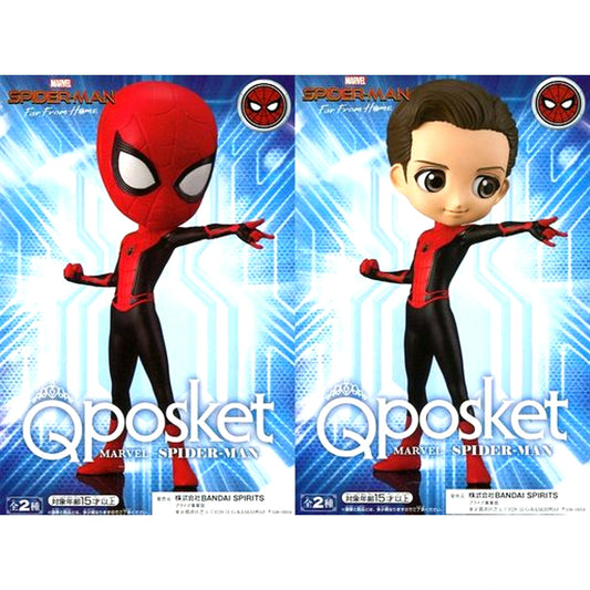 Set of 2 Spider-Man Far From Home Q posket [USED]