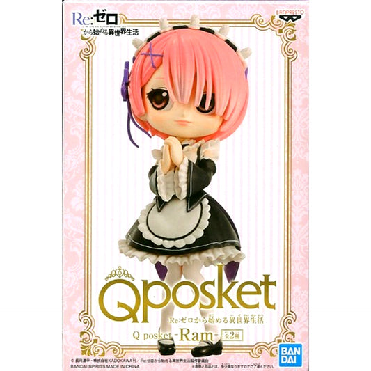 Ram Black Re:Zero Starting Life in Another World Q posket [USED]