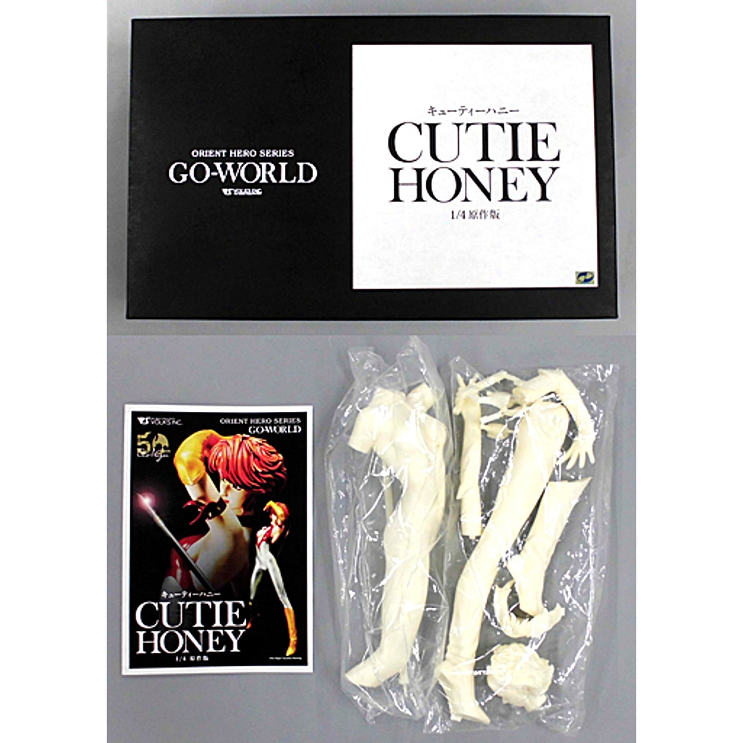 Cutie Honey Original Ver. Cutie Honey Orient Hero Series GO-WORLD 1/4 Resin Cast Kit 50th Anniversary Go Nagai Exhibition Event Limited [USED]