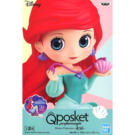 Ariel Dark Hair The Little Mermaid Q posket perfumagic Disney Character Ariel Figure [USED]