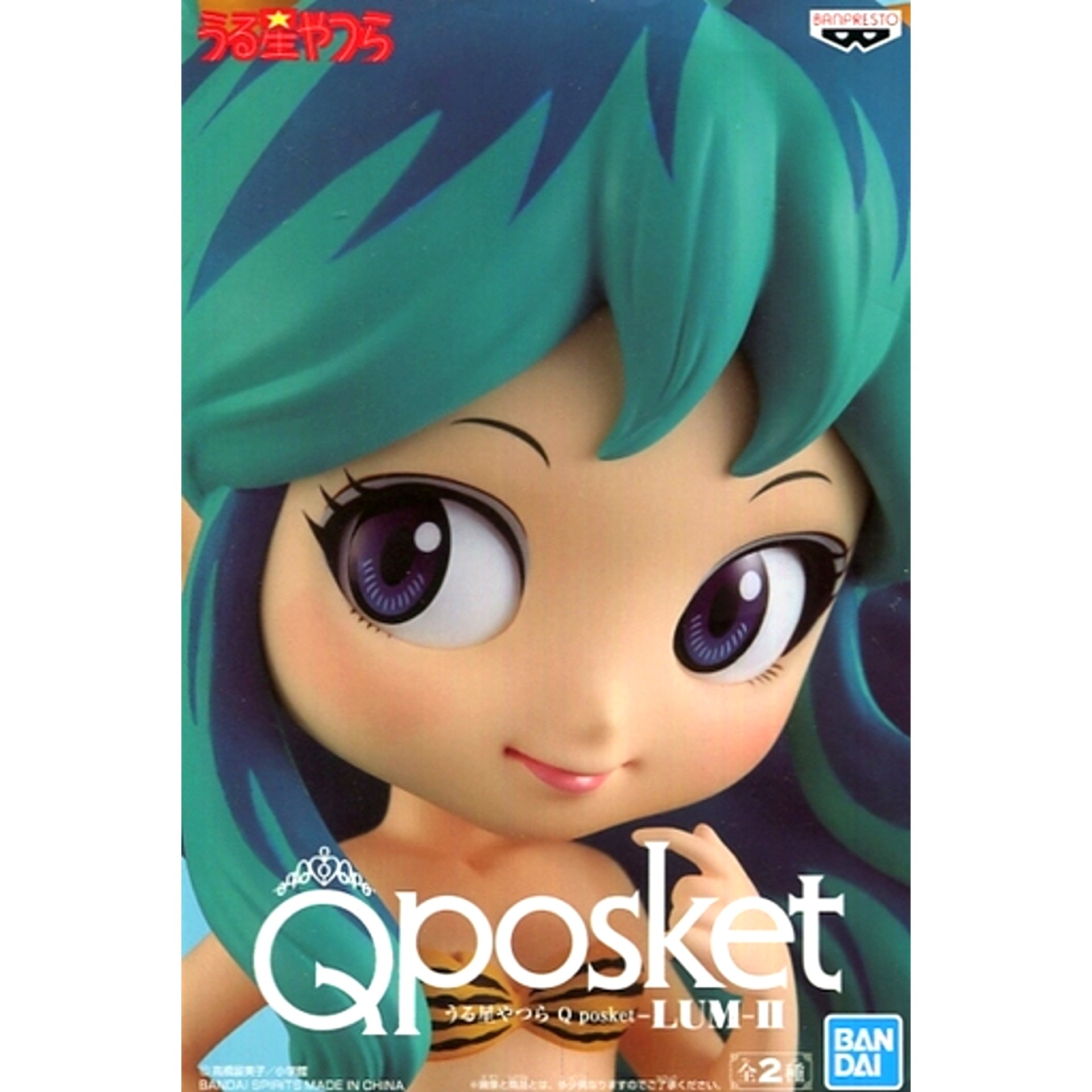 Lum Green Hair Urusei Yatsura Q posket LUM II Figure [USED]