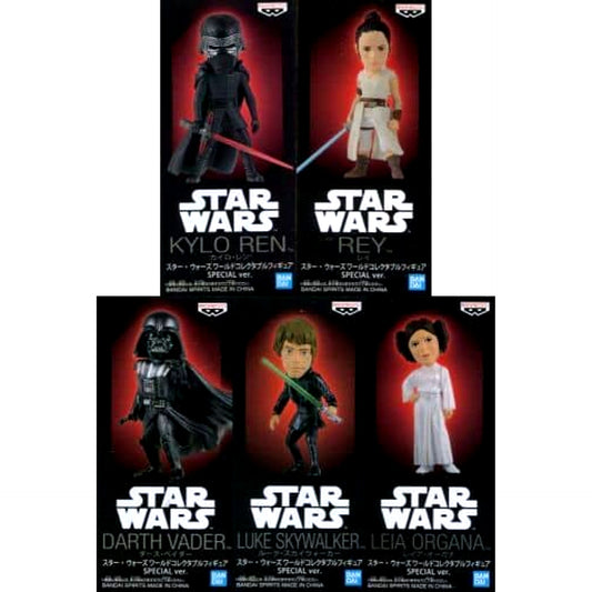 Star Wars World Collectable Figure Set of 5 [USED]