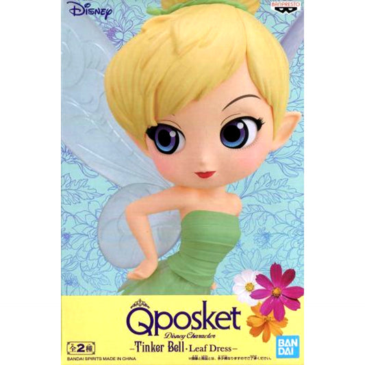 Tinker Bell Light Outfit Peter Pan Q posket Disney Character Tinker Bell Leaf Dress Figure [USED]