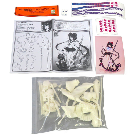 Fate/Grand Order Katsushika Hokusai School Uniform Garage Kit Wonder Festival 2020 Winter & Event Limited Figure [USED]