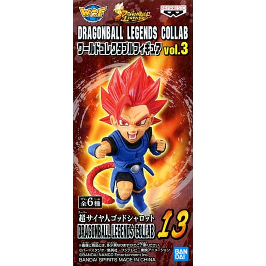 Dragon Ball Legends Super Saiyan God Shallot World Collectable Figure Dragonball Legends Collab Vol.3 [USED]