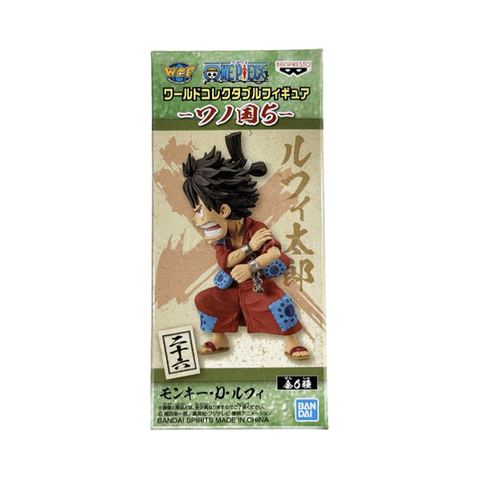 Monkey D. Luffy One Piece World Collectible Figure -Wano Country 5- [USED]