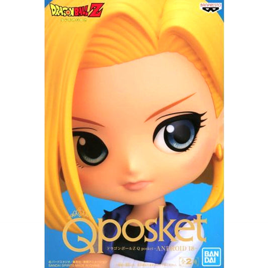 Android 18 Blue Dragon Ball Z Q posket [USED]
