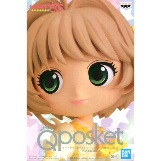 Sakura Kinomoto White Cardcaptor Sakura Clear Card Q posket Vol.3 [USED]