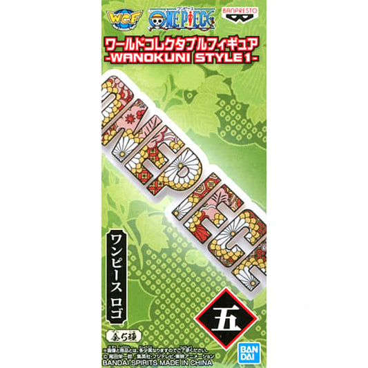 Logo One Piece World Collectable Figure WANOKUNI STYLE1 [USED]