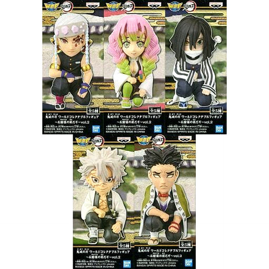 Tengen Uzui & Others Demon Slayer: Kimetsu no Yaiba All 5 Types Set World Collectable Figure Oyakatasama no Maedazo Vol.2 [USED]
