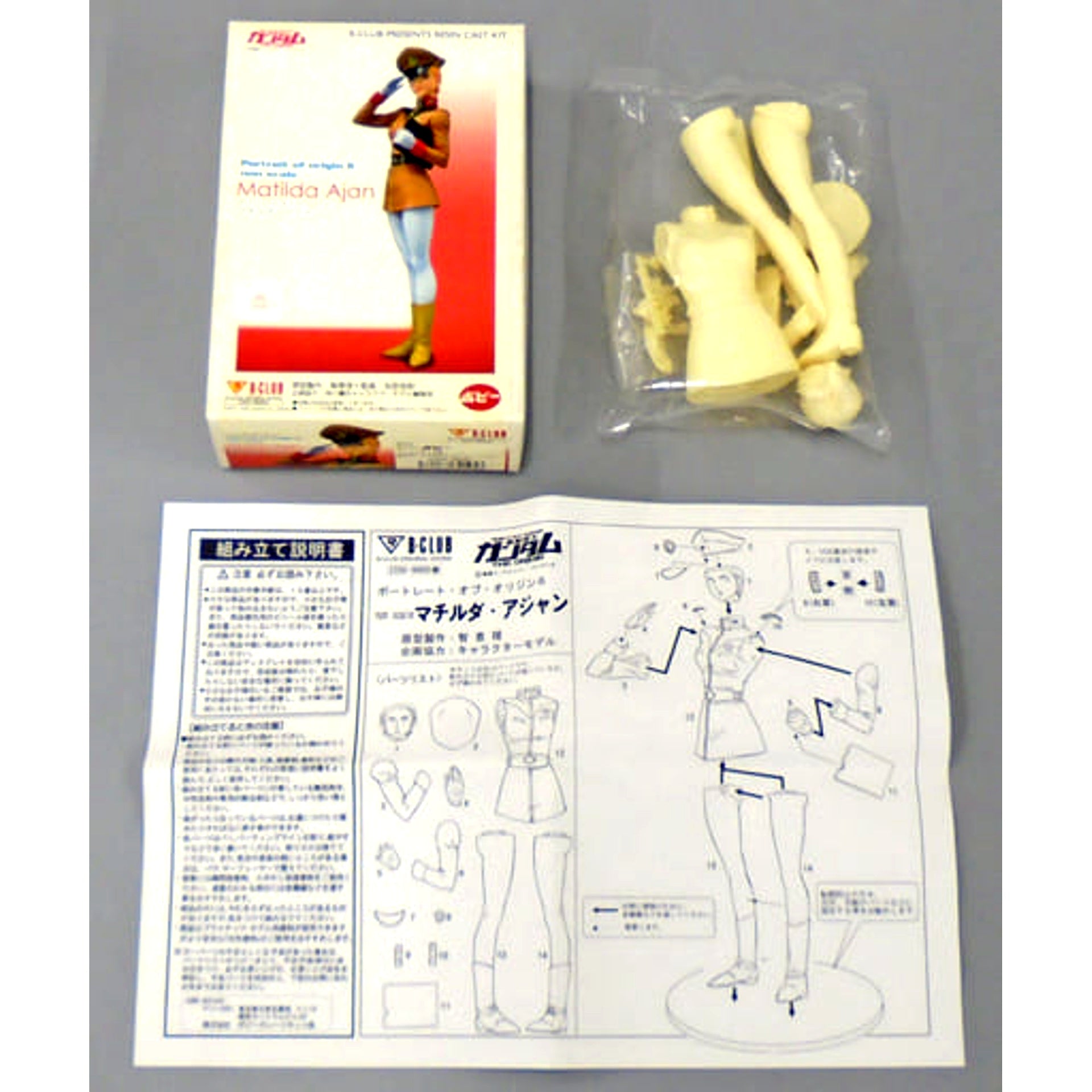 Mobile Suit Gundam: The Origin Matilda Ajan Portrait of Origin 6 Resin Cast Kit [USED]