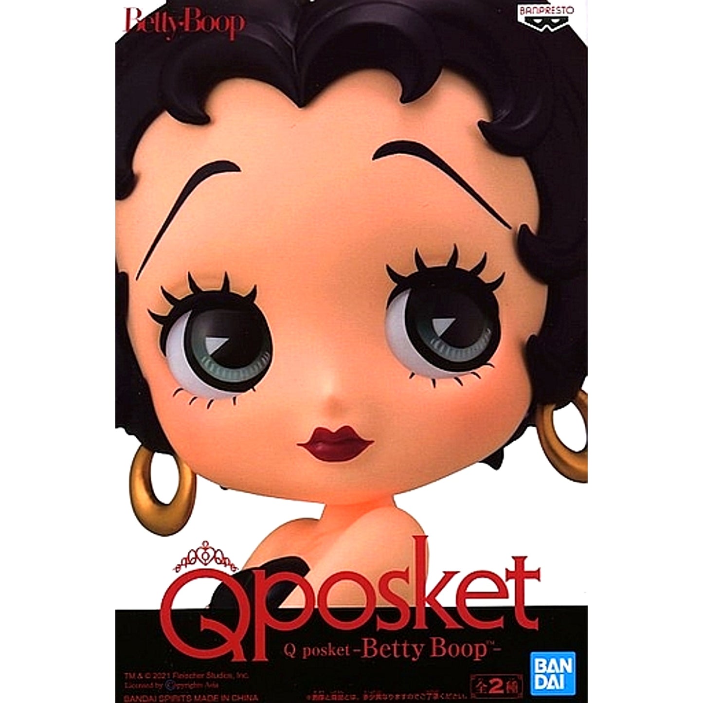 Betty Boop B Black Dress Q posket [USED]