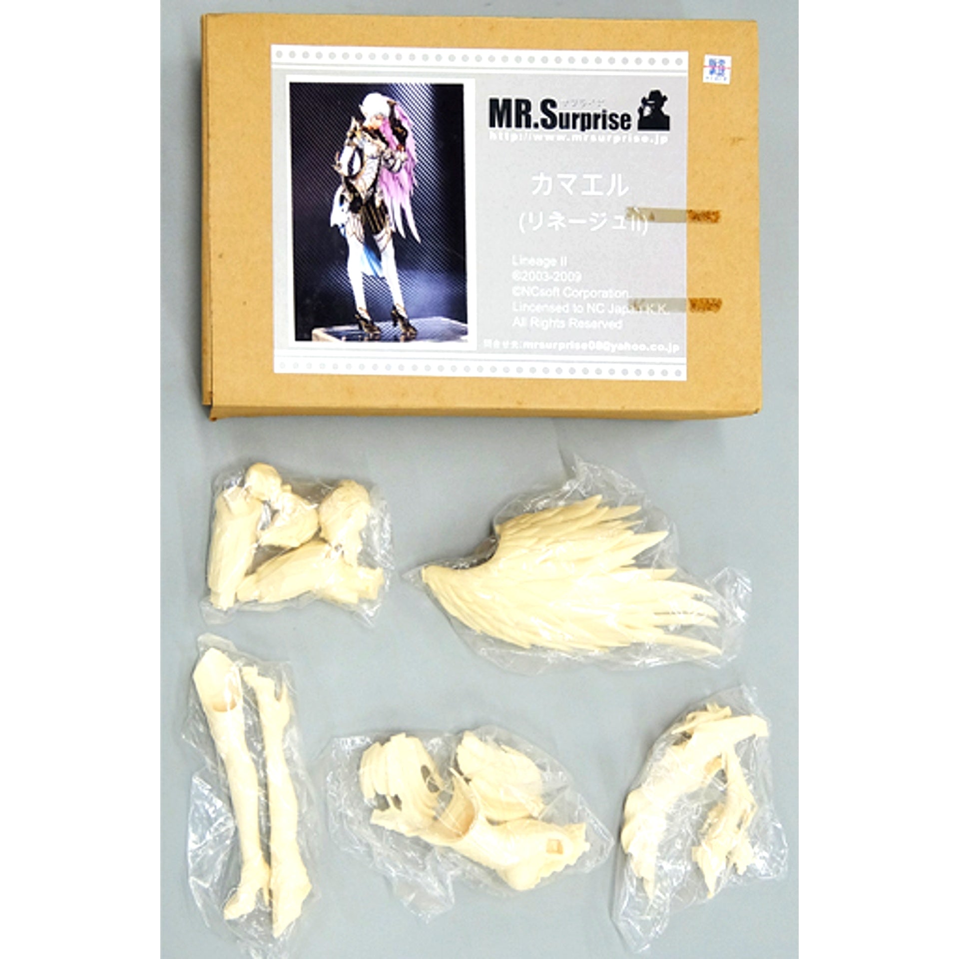 Kamael Lineage II 1/6 Resin Cast Kit Wonder Festival 2011 Winter Limited [USED]