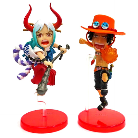 Portgas D. Ace & Yamato One Piece World Collectable Figure Summer Dream Figure Applicants All Service 1st [USED]