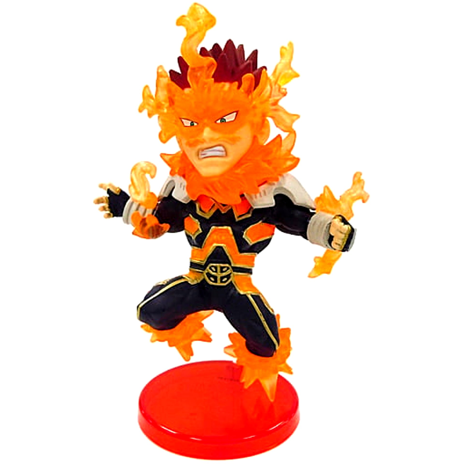 Endevor My Hero Academia World Collectable Figure No.1 & No.2 Hero Extreme Figure Service For All Applicants 1st Included Items [USED]