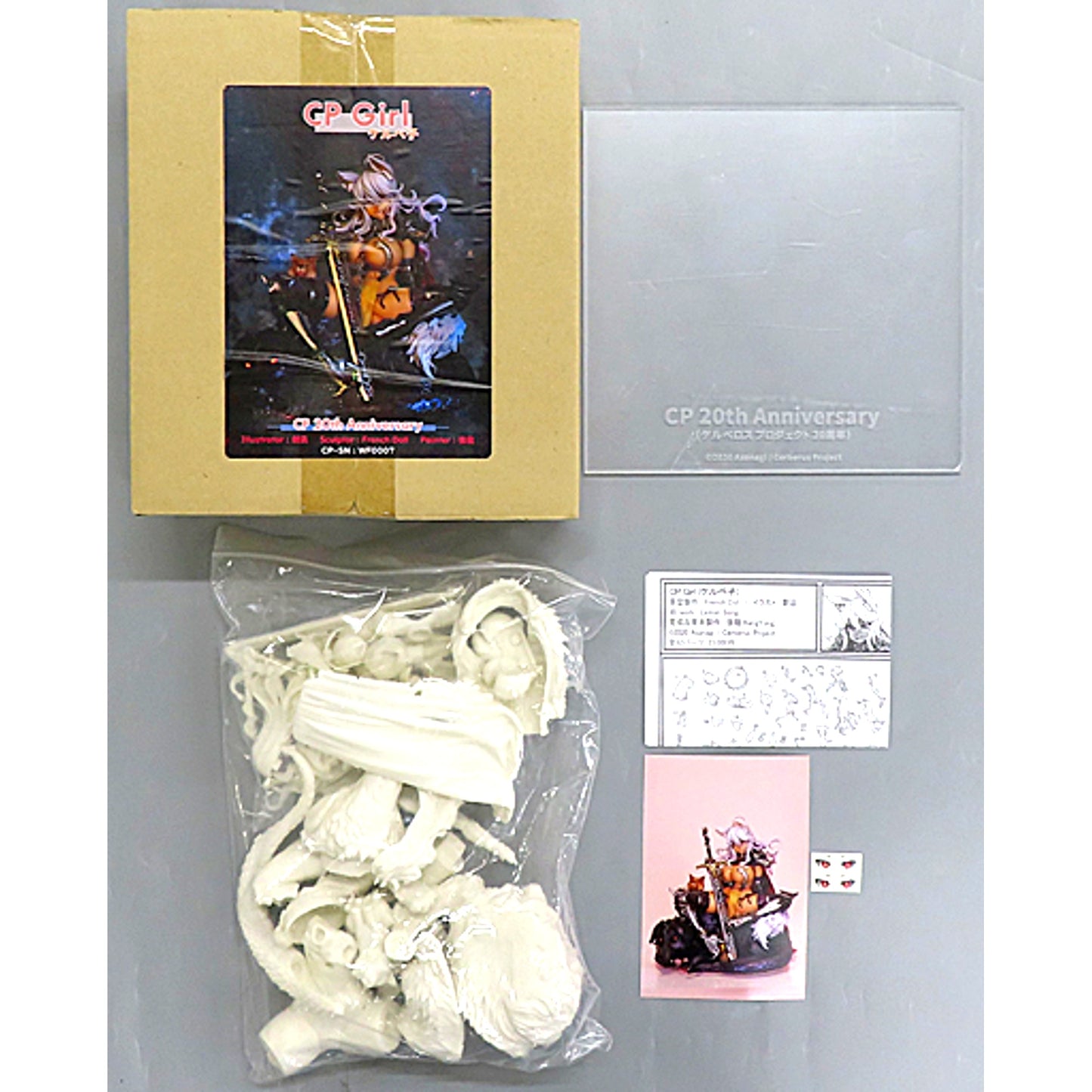 CP Girl Kelbeko Asanagi x Cerberus Project Resin Cast Kit Wonder Festival 2020 Winter Mail Order Limited [USED]