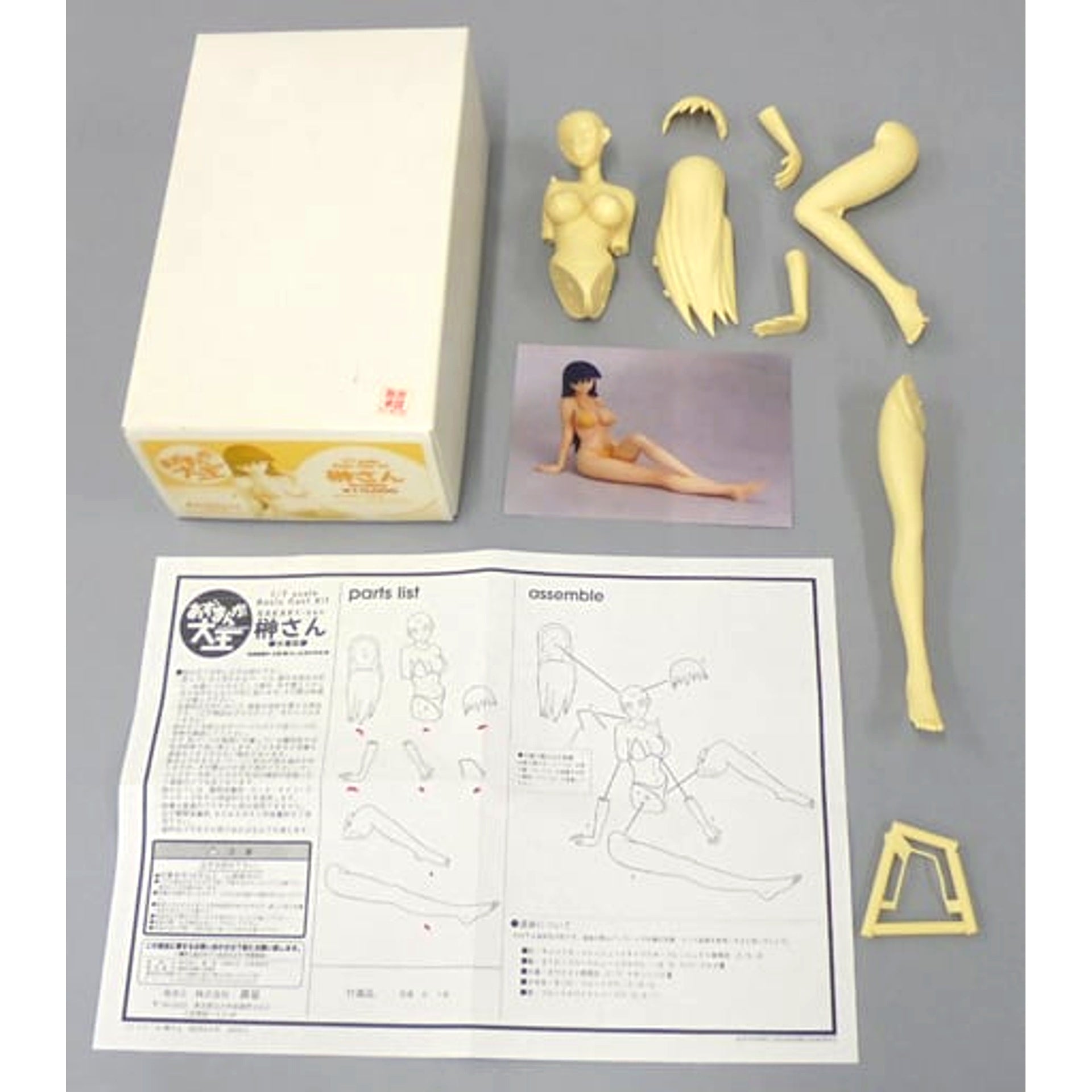Sakaki Swimsuit Ver. Azumanga Daioh 1/7 Resin Cast Kit Wonder Festival 2002 Winter Event Limited [USED]