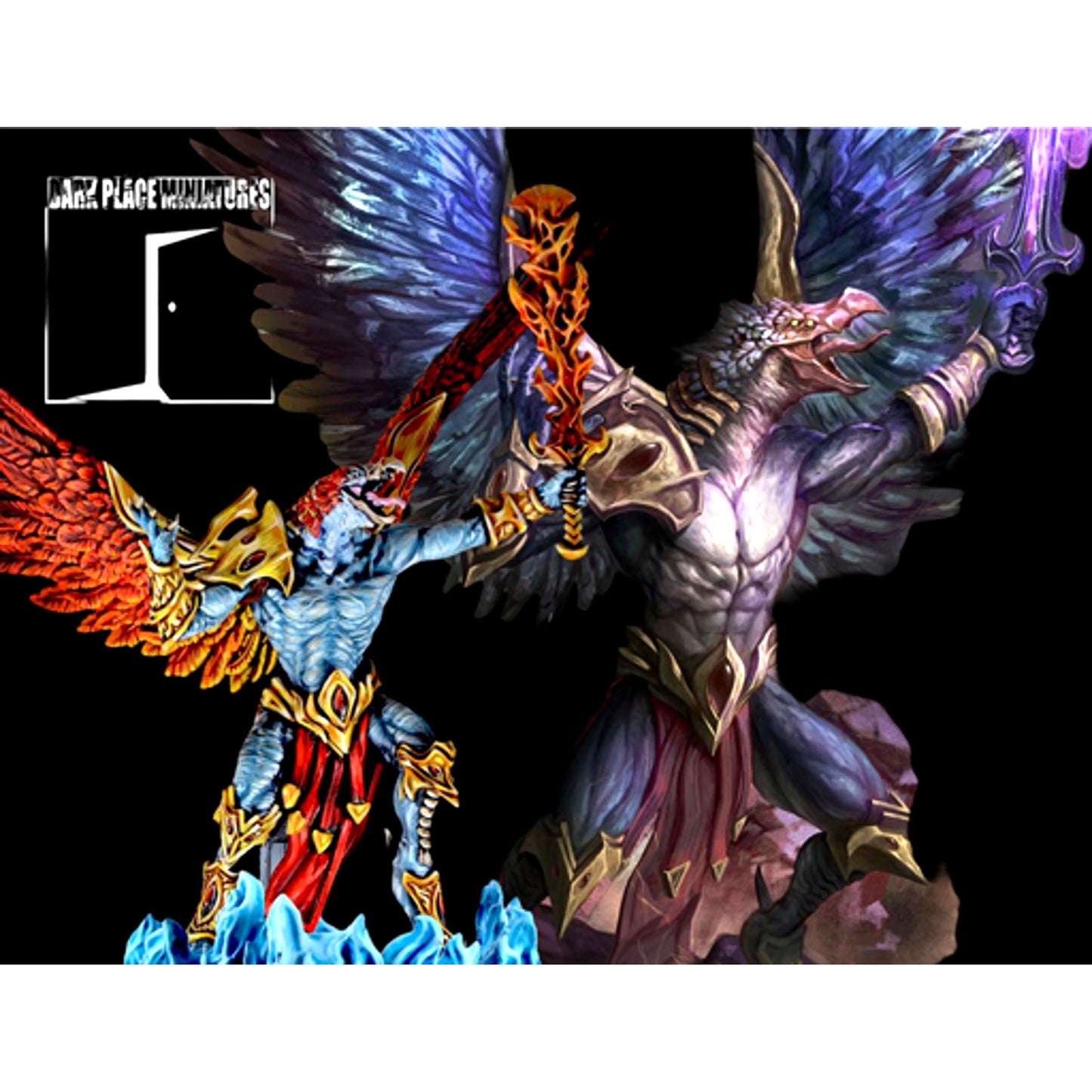 Tainted Great Wing Cysis Greater Entity Resin Cast Kit [USED]