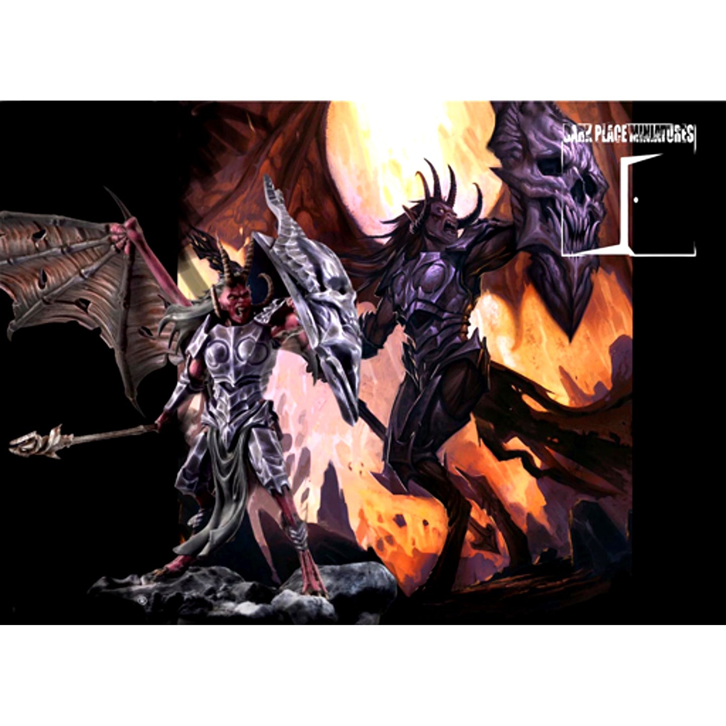 Golden Lord Manca Greater Entity Resin Cast Kit [USED]