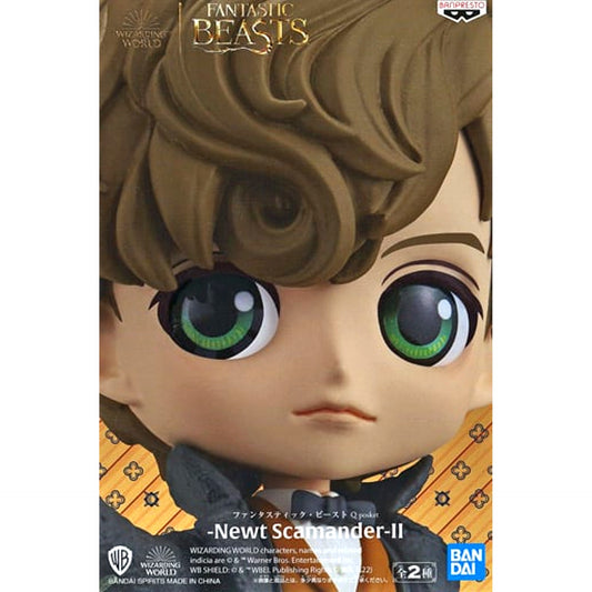 Newt Scamander B Holding Wand Fantastic Beasts Q posket Newt Scamander II Figure [USED]