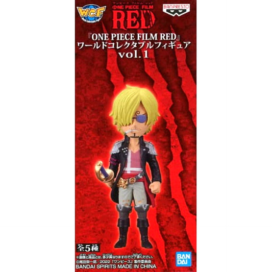 Sanji One Piece Film Red World Collectable Figure Vol.1 [USED]
