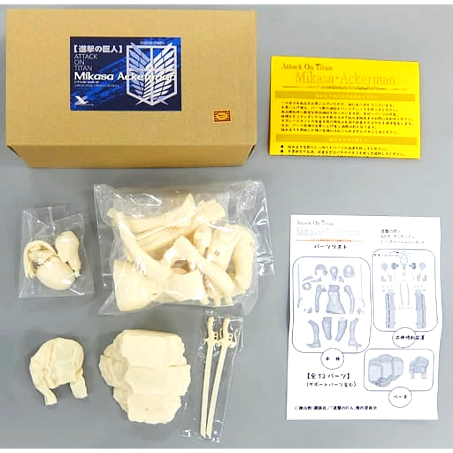 Mikasa Ackerman 1/7 Attack on Titan Resin Cast Kit [USED]