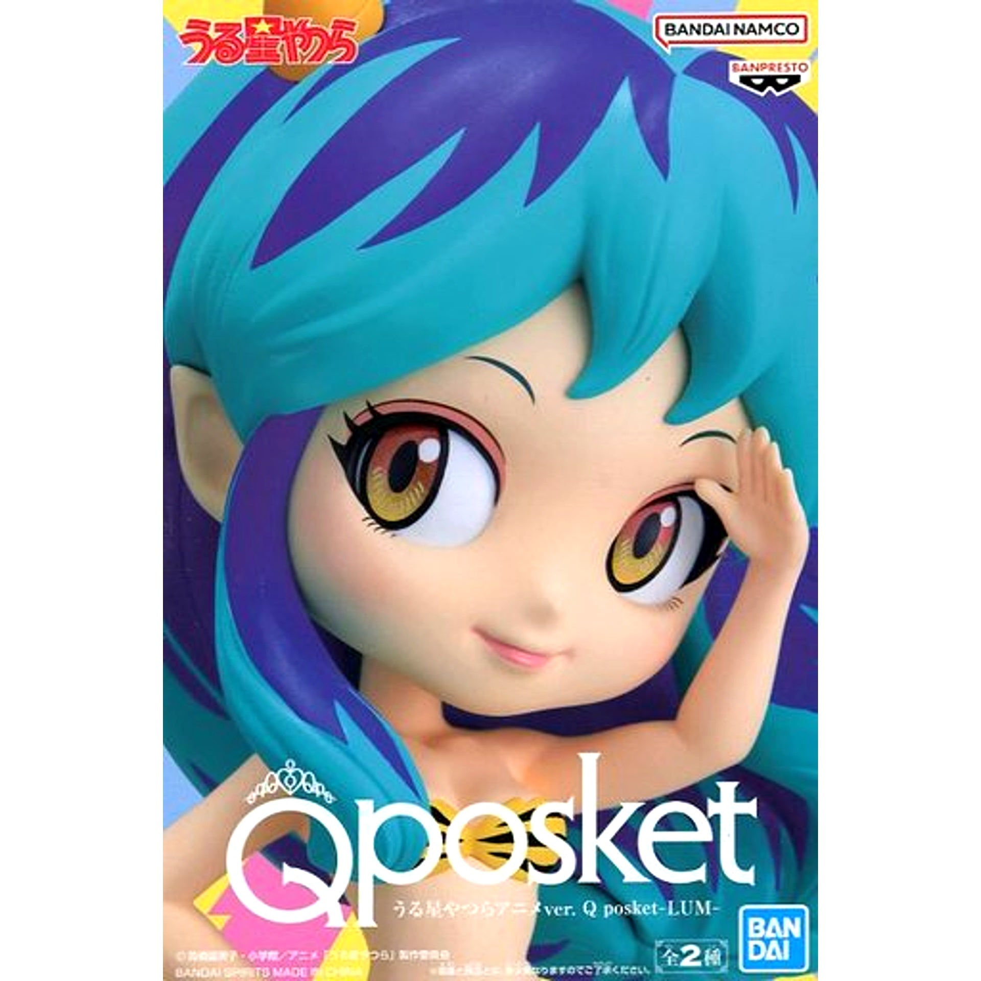 Lum A Blue Hair Urusei Yatsura Anime Ver. Q posket LUM [USED]