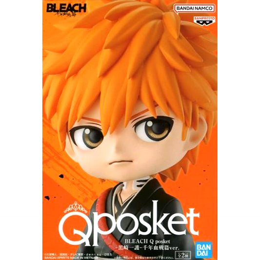 Ichigo Kurosaki A Orange Hair BLEACH Q posket Ichigo Kurosaki Thousand-Year Blood War Ver. [USED]