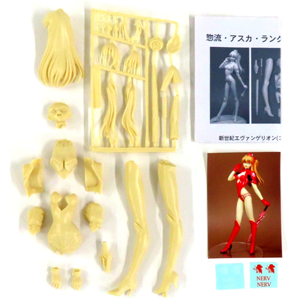 Asuka Langley Soryu Race Queen Ver. Neon Genesis Evangelion Garage Kit [USED]