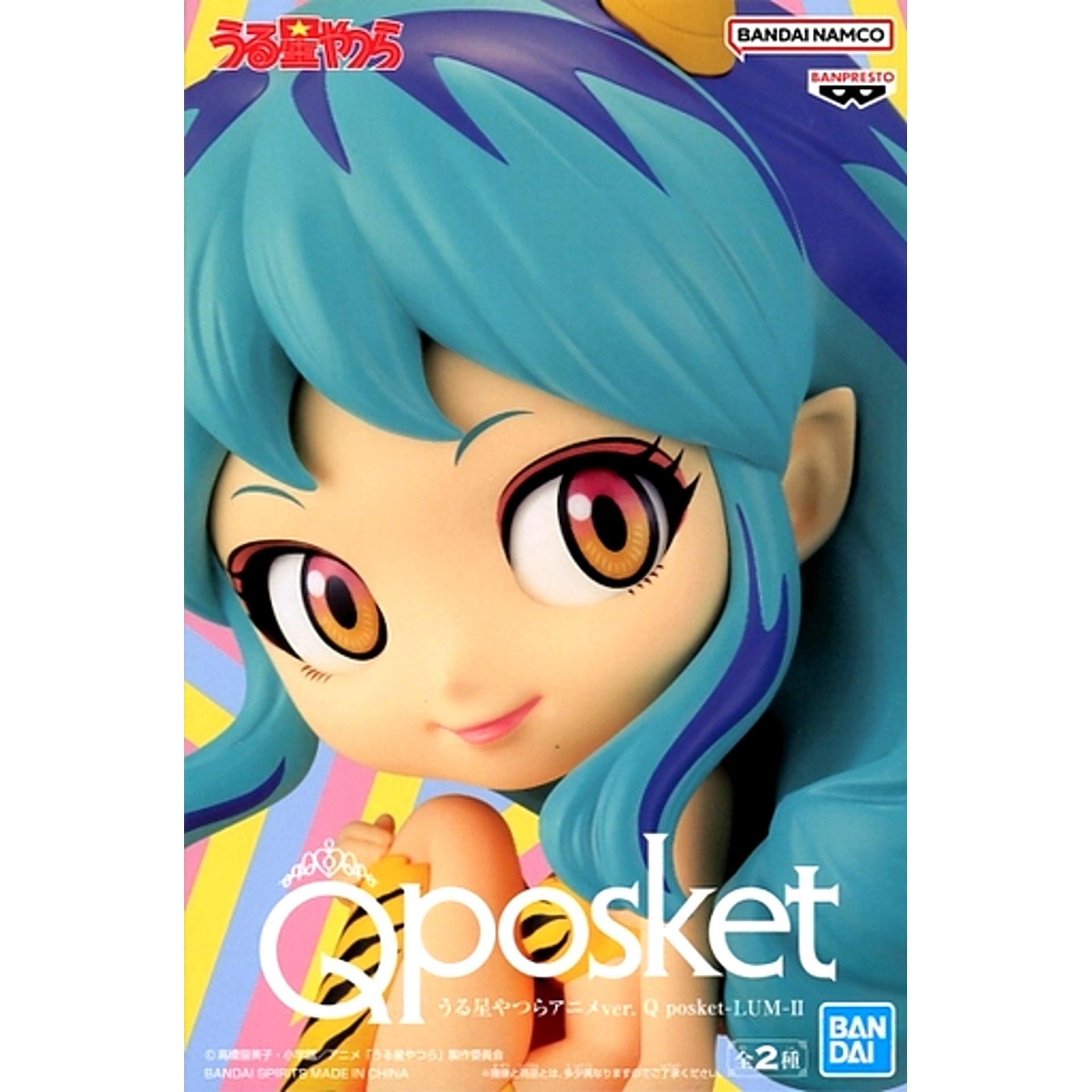 Lum A Blue Hair Urusei Yatsura Anime Ver. Q posket LUM II [USED]