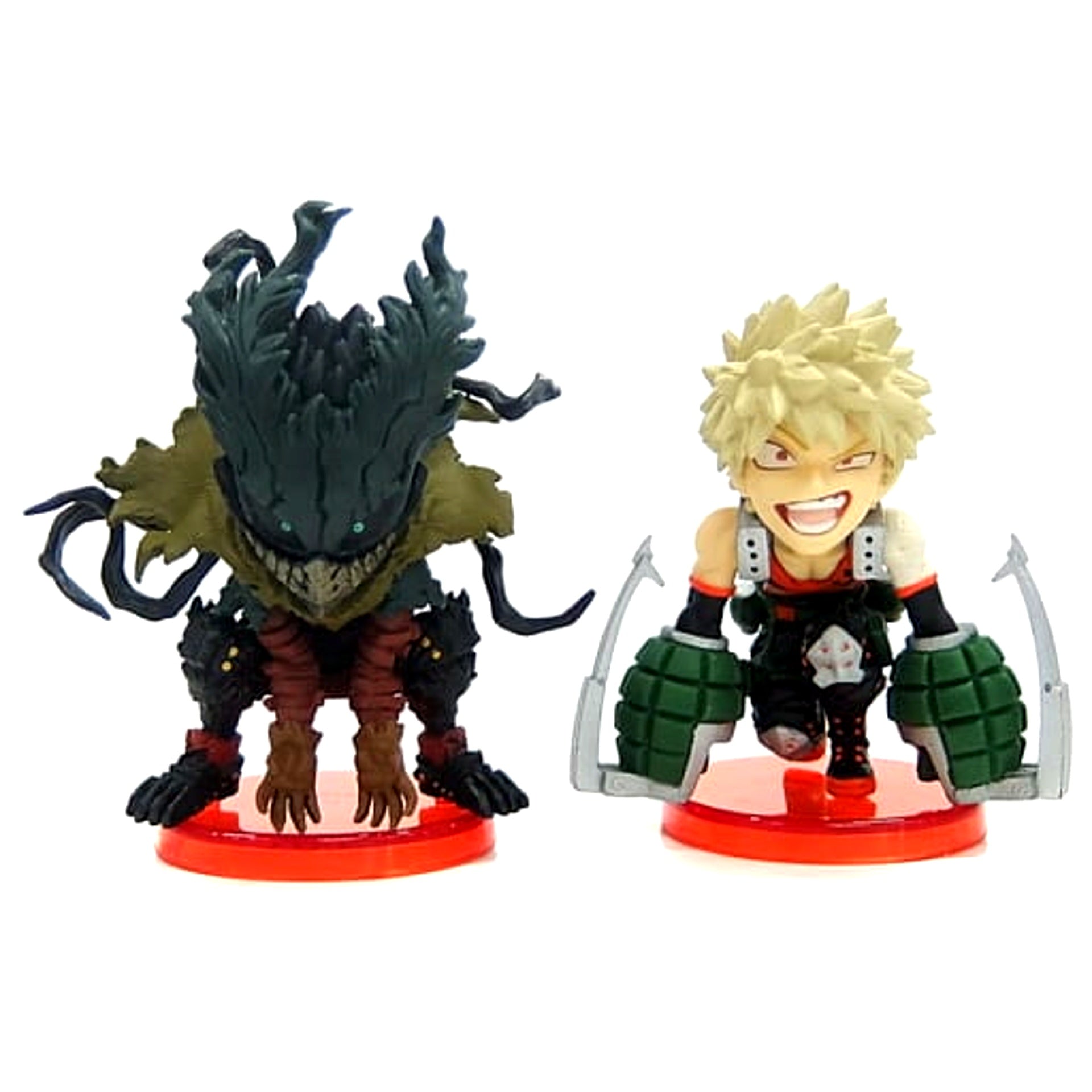 Black Deku Katsuki Bakugo My Hero Academia World Collectable Figure Valuable Summer Service For All Applicants 1st [USED]
