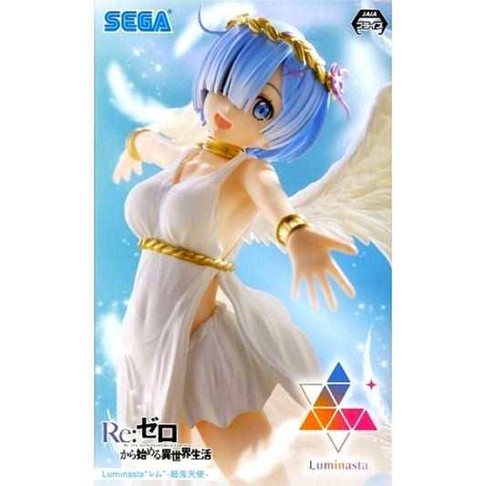 Rem Re:ZERO -Starting Life in Another World- Luminasta Demon Angel Figure [USED]