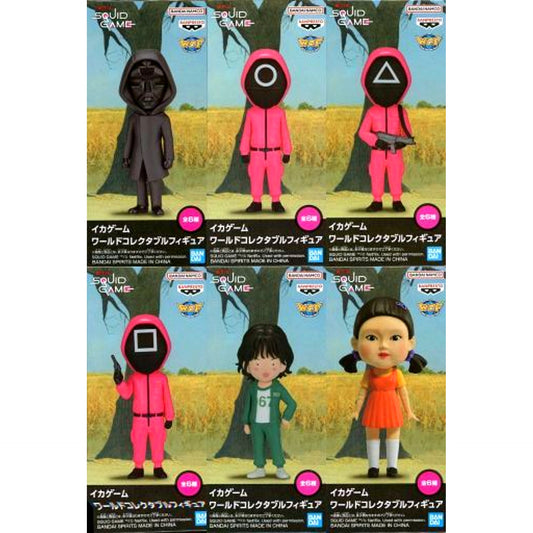 Set of 6 Squid Game World Collectible Figure [USED]