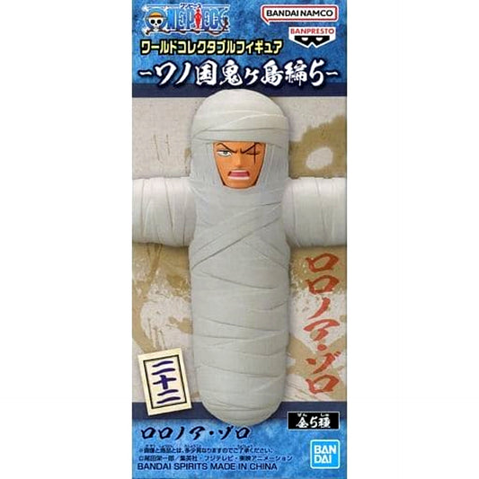 Roronoa Zoro One Piece World Collectable Figure Wano Country Onigashima Arc 5 [USED]
