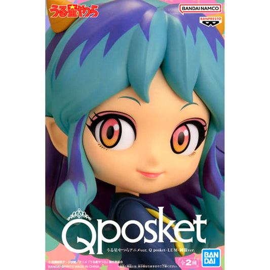 Lum A Blue Hair Urusei Yatsura Anime Ver. Q posket Uniform Ver. Figure [USED]