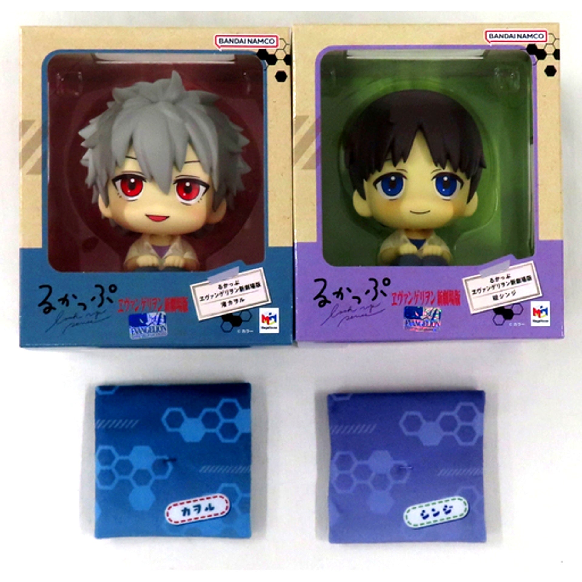 Shinji Ikari & Kaworu Nagisa Set Lookup Figure Evangelion: New Theatrical Edition Premium Bandai & Eva Store Ltd [USED]