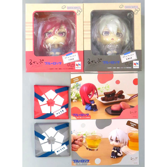 Hyoma Chigiri & Seishiro Nagi Deluxe Set Lookup Figure Blue Lock Premium Bandai & Animate Ltd [USED]