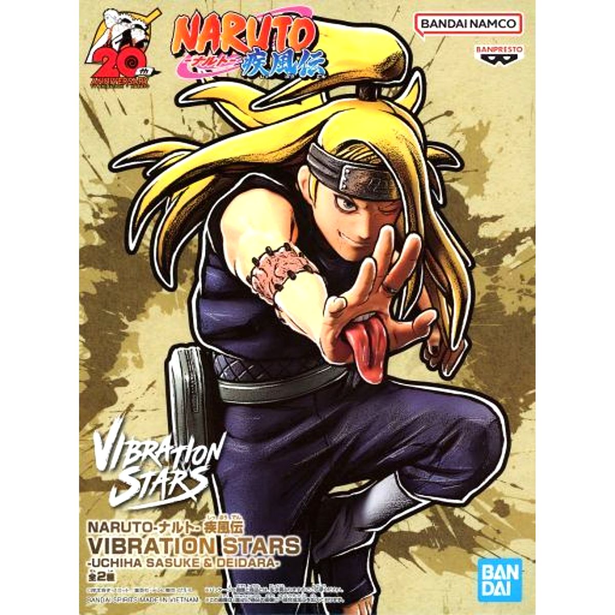 Deidara Naruto: Shippuden VIBRATION STARS Figure [USED]