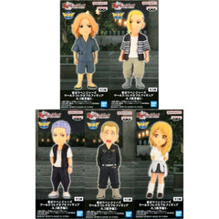 Set of 5 Tokyo Revengers World Collectible Figure August 3rd Conflict 2 [USED]