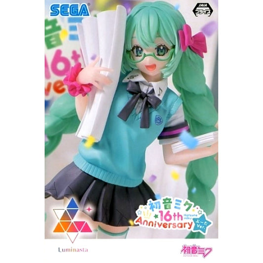 Hatsune Miku Hatsune Miku Series Luminasta 16th Anniversary Buuta Ver. Figure [USED]