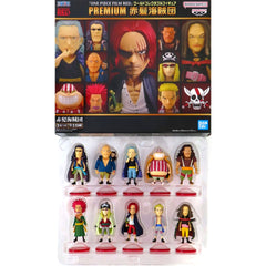 Red Hair Pirates One Piece Film Red Set of 10 World Collectible Figure Premium Red Hair Pirates Premium Bandai Limited [USED]