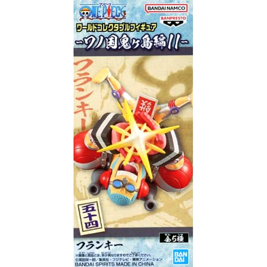Franky One Piece World Collectable Figure Wano Country Onigashima Arc 11 [USED]