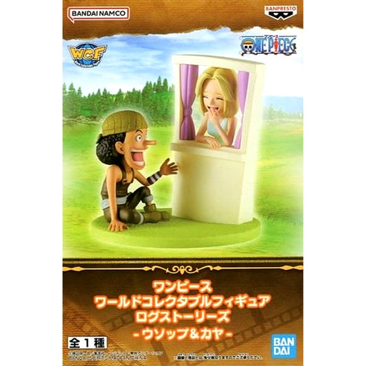 Usopp Kaya One Piece World Collectable Figure Log Stories Usopp & Kaya [USED]