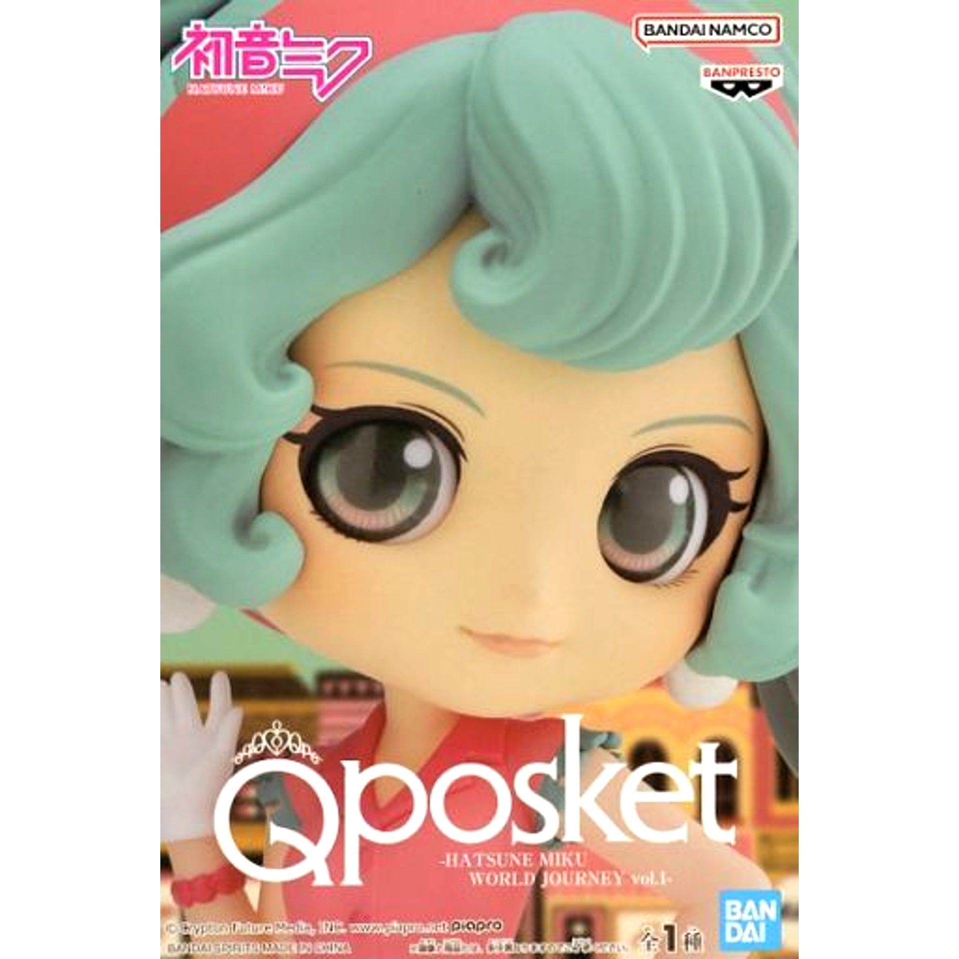 Hatsune Miku Hatsune Miku Q posket World Journey Vol.1 Figure [USED]
