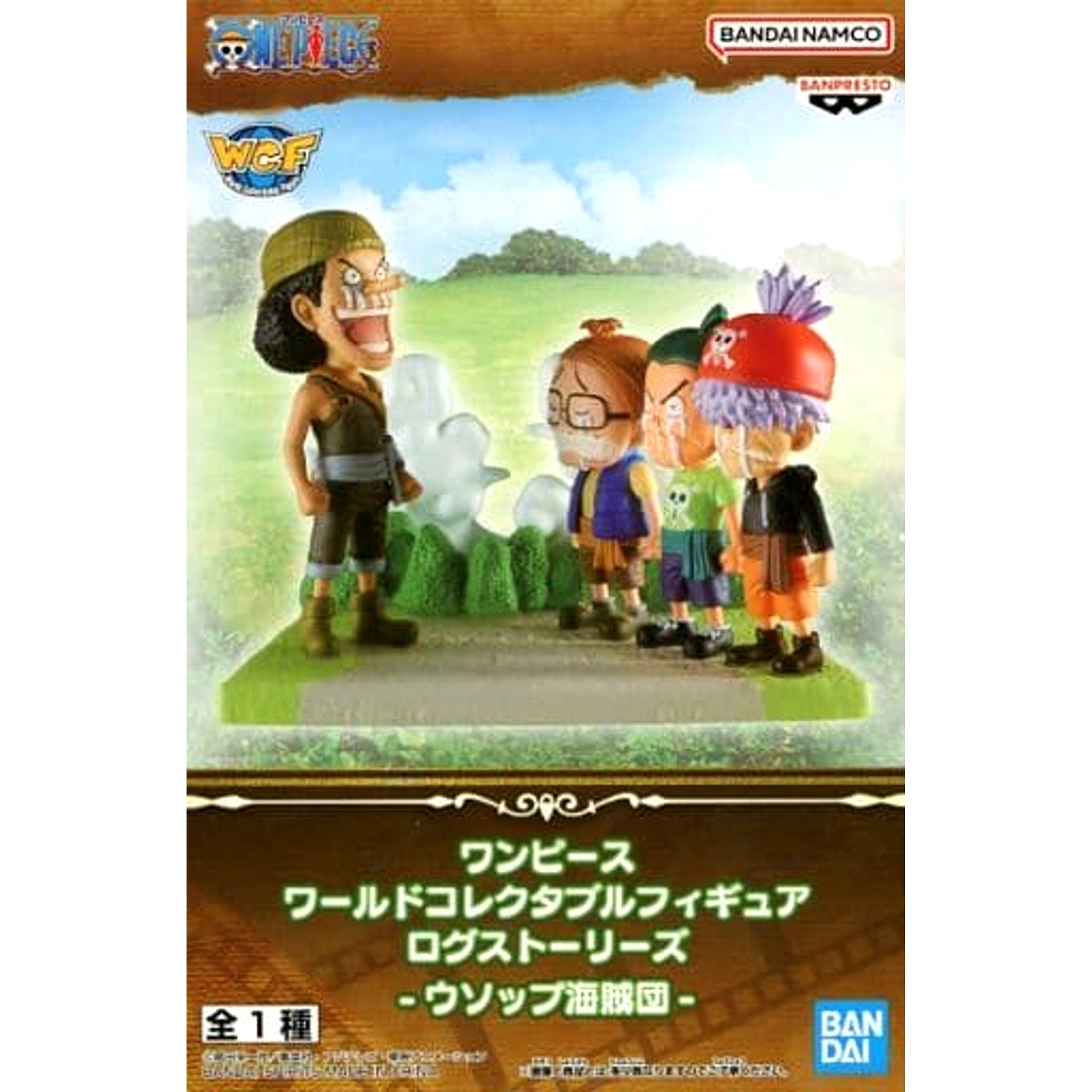 Usopp Pirates One Piece World Collectable Figure Log Stories Usopp Pirates [USED]