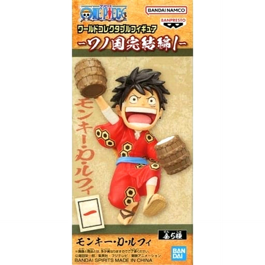 Monkey D. Luffy One Piece World Collectable Figure Wano Country Final Arc 1 [USED]