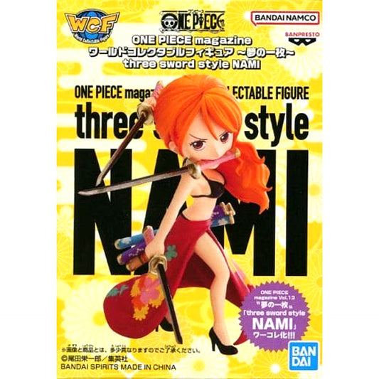Nami Three Sword Style One Piece World Collectable Figure A Piece of Dream [USED]