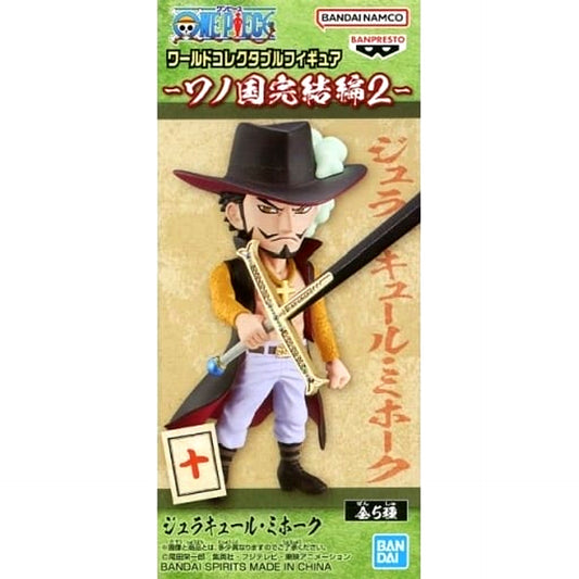 Dracule Mihawk One Piece World Collectable Figure Wano Country Final Arc 2 [USED]