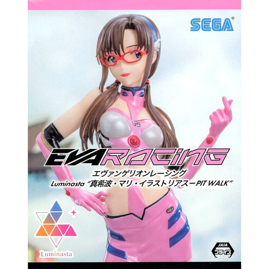 Mari Makinami Illustrious Evangelion Racing Luminasta Figure PIT WALK [USED]