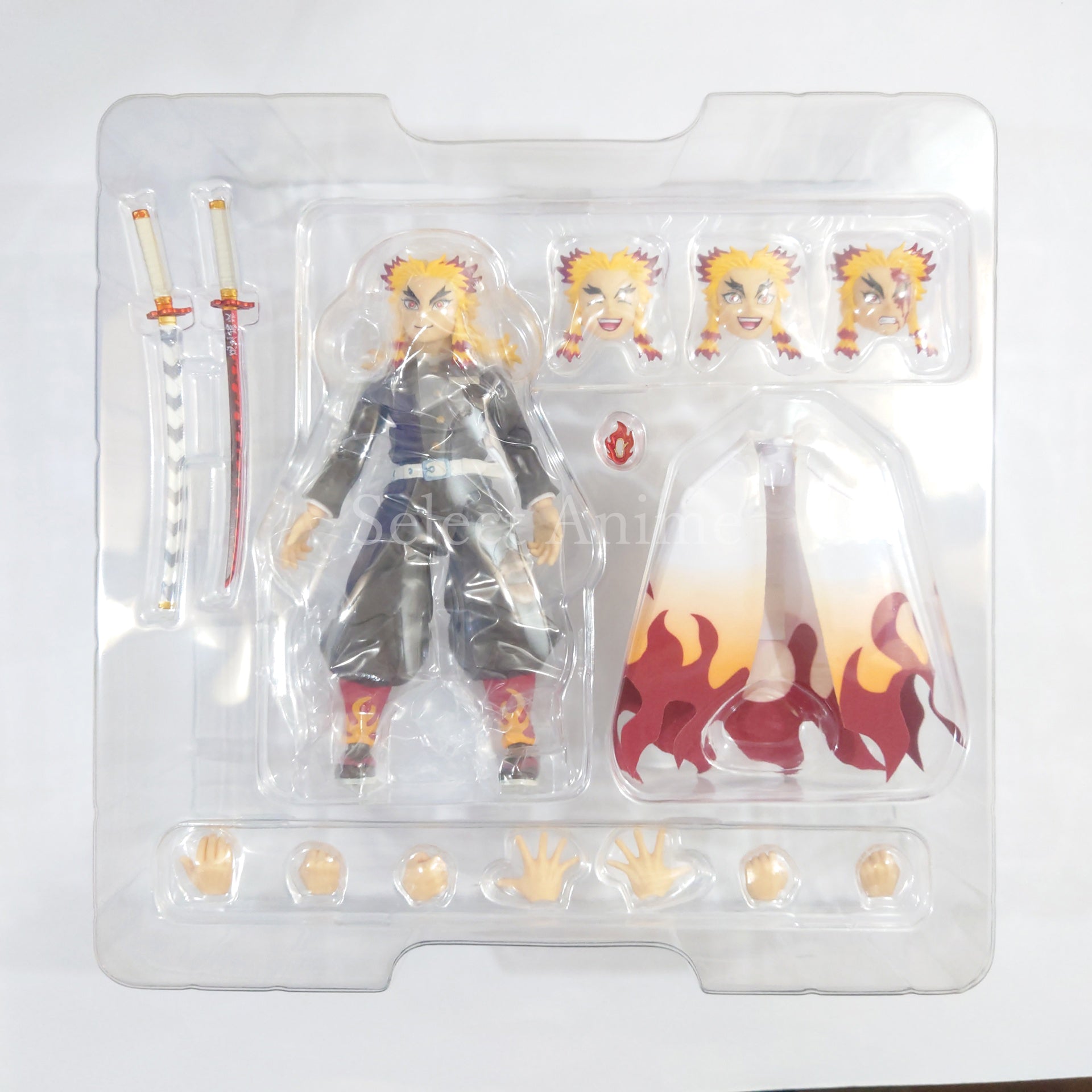 Kyojuro Rengoku Ver.2 Demon Slayer: Kimetsu no Yaiba BUZZmod. 1/12 Action Figure ANIPLEX+ Limited Figure [USED]